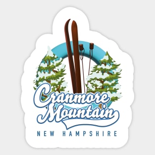 Cranmore Mountain New Hampshire Ski logo Sticker